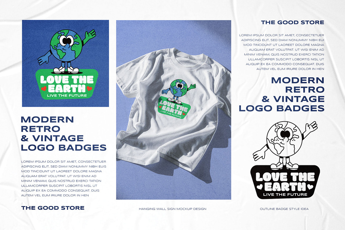 Illustration Logo Badges Bundle #4, a Branding & Logo Template by The Good Store (Photo 9 of 10)