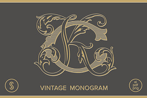 CK Monogram KC Monogram