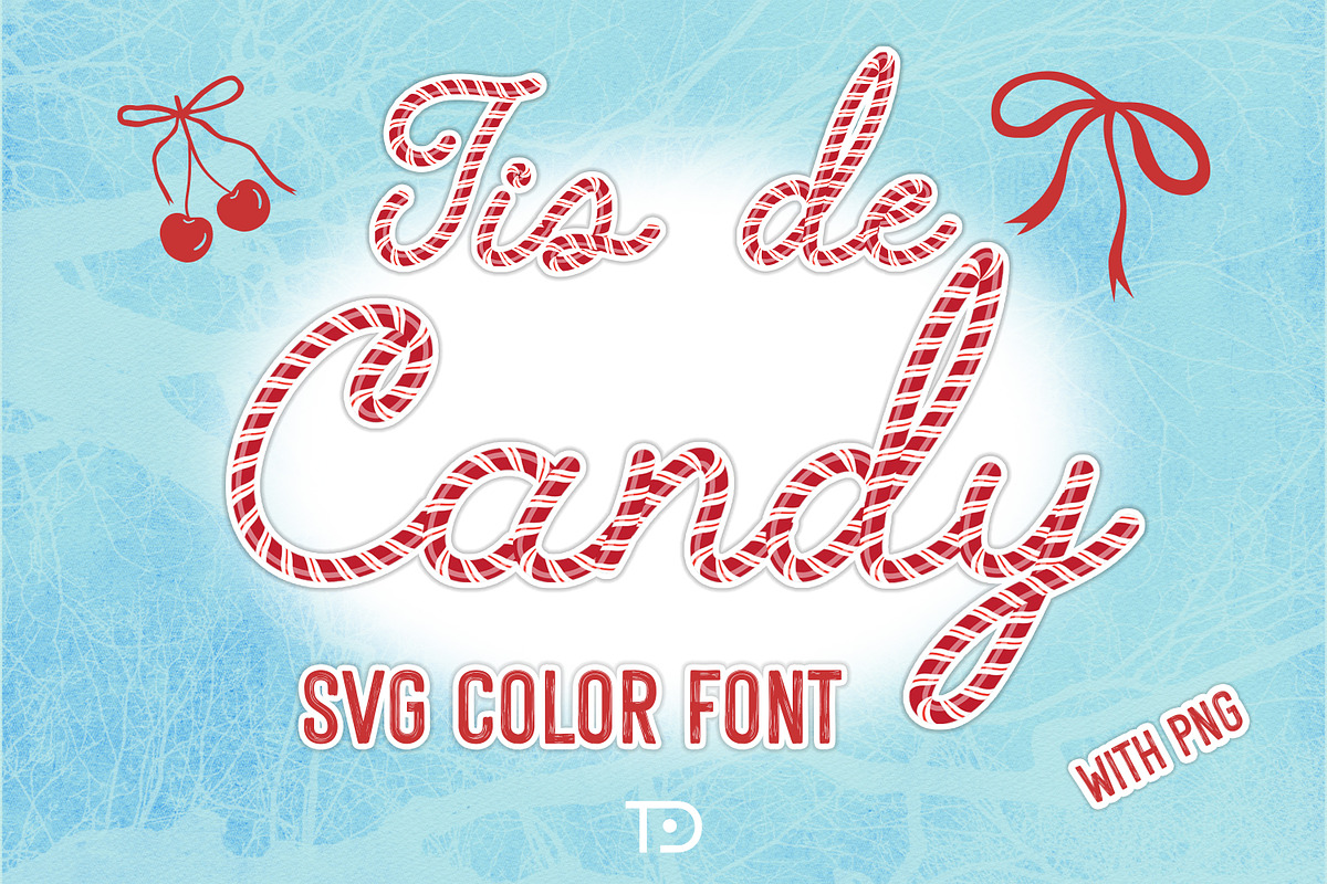 Tis De Candy Font Duo, a Script Font by Tanondesign (Photo 5 of 9)