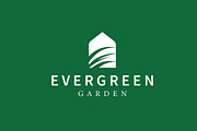 house logo with green leaf element, a Branding & Logo Template by Maylianaw28 (Thumbnail 2 of 2)