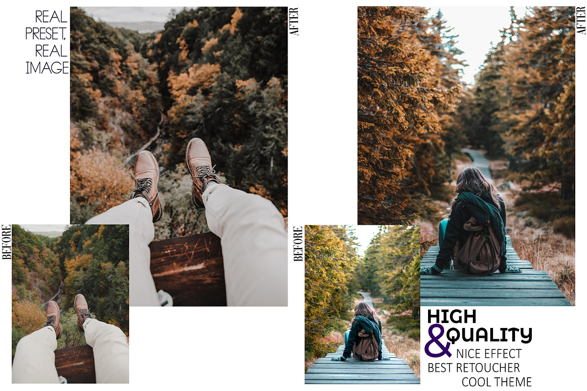 12 Off Gride Photoshop Actions, an Action Add-On by Hue Palettte Studio (Photo 6 of 10)