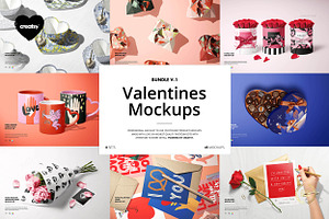 Valentines Mockups Bundle