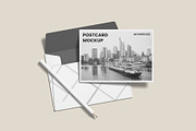Postcard with Envelope Mockup, an Advertising Mockup by Compositing Studio (Thumbnail 8 of 20)