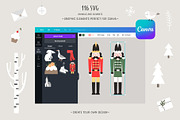 Scandi Christmas. Winter collection, a Seasonal Illustration by Kreker Kate (Thumbnail 5 of 11)