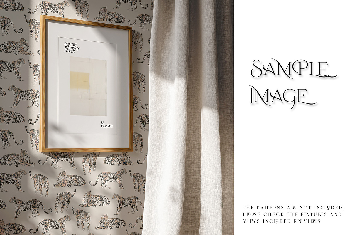 Frame & Wallpaper Mockups, a Mockup by mock-ups (Photo 9 of 29)