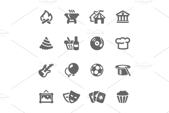 Event Icons.