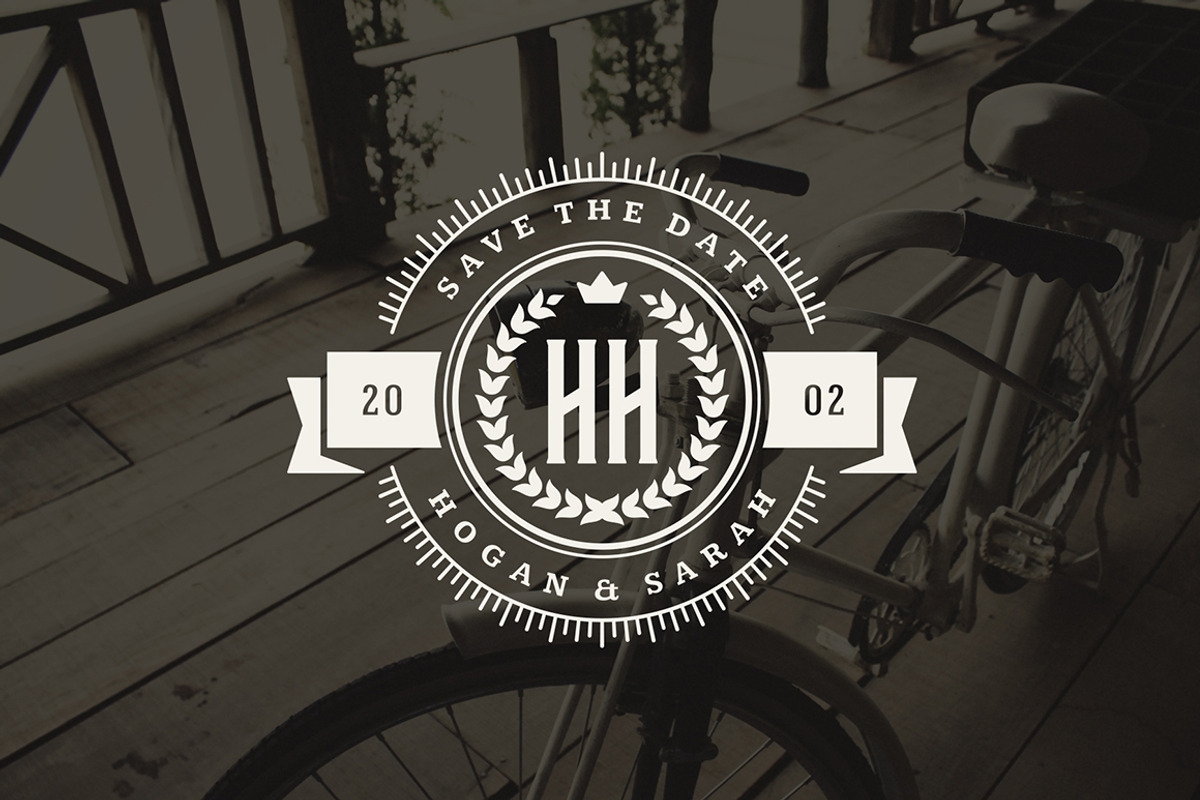 18 Wedding Logos and Badges, a Branding & Logo Template by Vasya Kobelev (Photo 8 of 13)