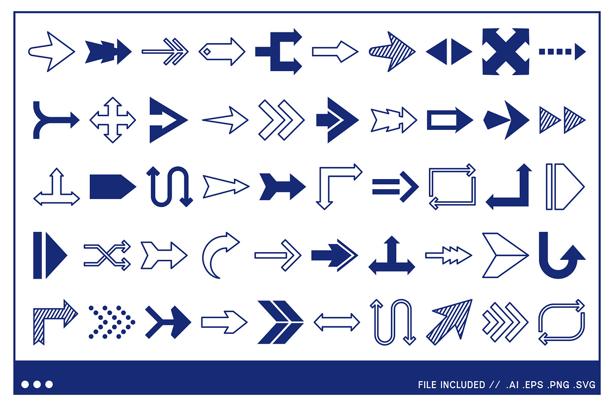 Arrow Icon Vector Pack, an Icon by Tekuni (Photo 4 of 14)