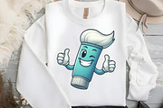 Toothpaste Clipart, an Illustration by DreamCafeArt (Thumbnail 6 of 7)