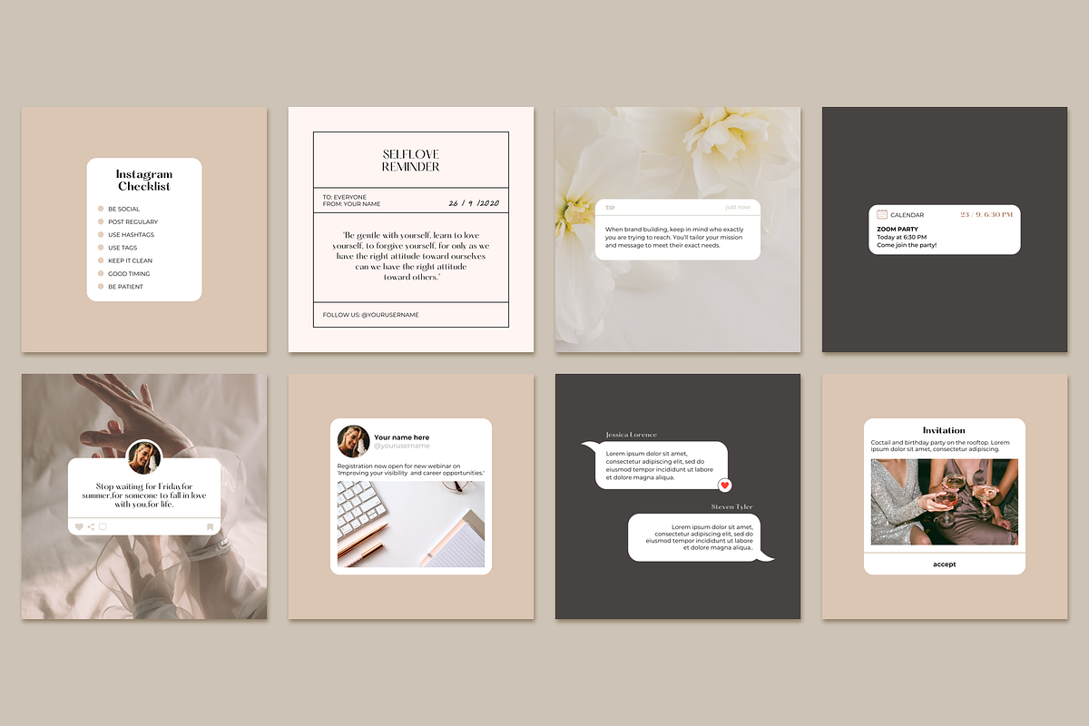 Instagram Engagement Boosters Pack, a Social Media Template by Bonumo (Photo 7 of 11)