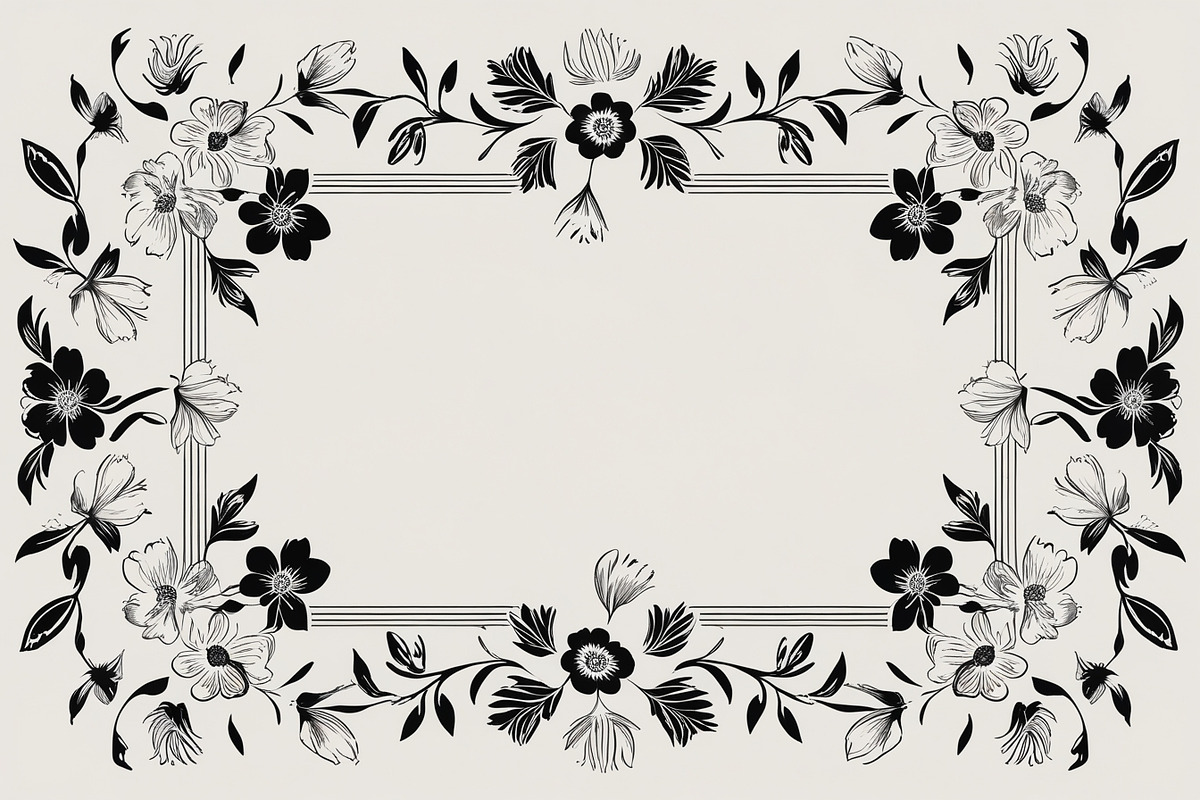Ornate Floral Vector Frames Bundle, an Illustration by Artivon (Photo 2 of 9)