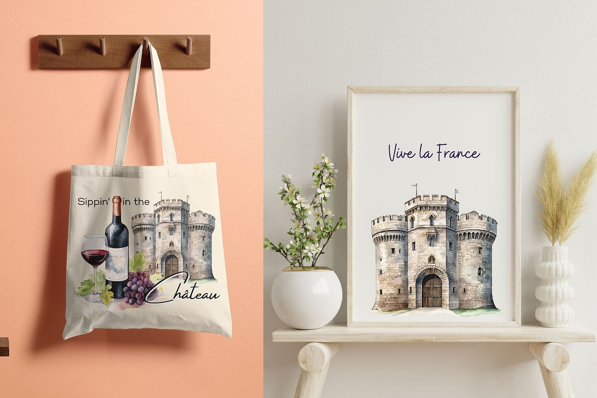 French Vibes Collection, an Object Illustration by Anna Design Studio (Photo 11 of 14)