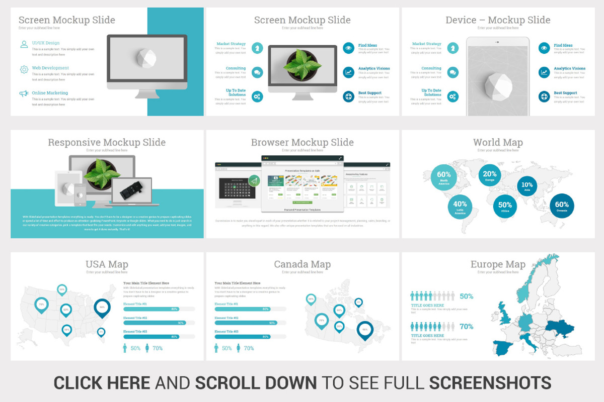 Creative PowerPoint Template, a Presentation Template by SlideSalad (Photo 18 of 20)