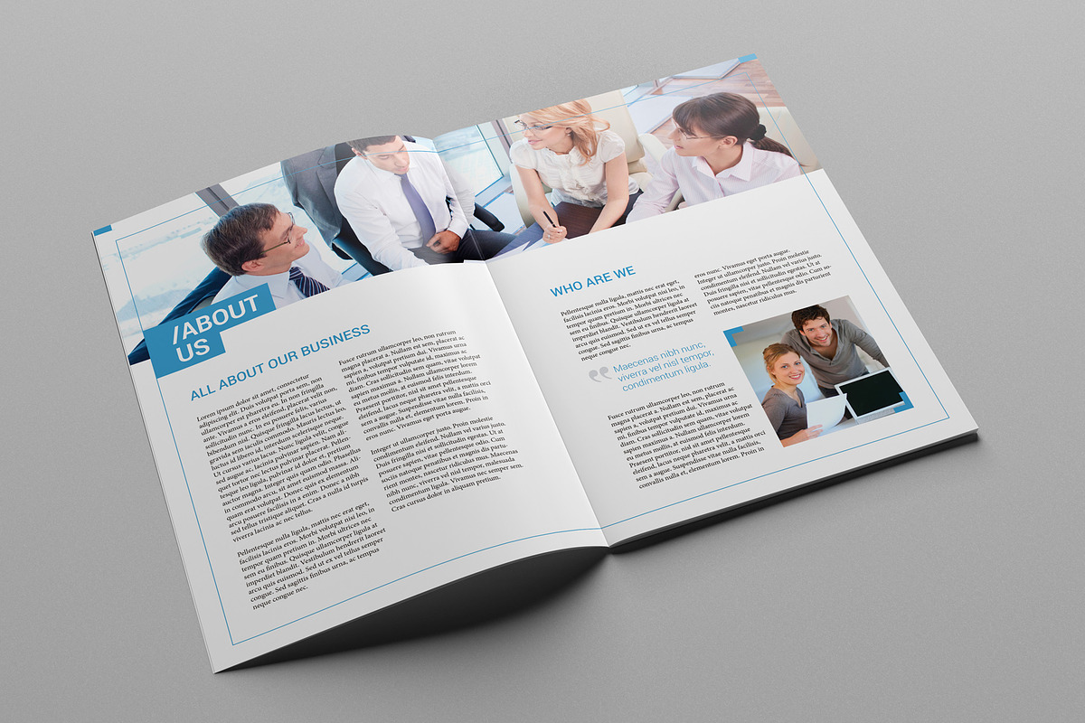 Multipurpose A4 Business Brochure, a Brochure Template by INTERARTIVITY (Photo 17 of 23)