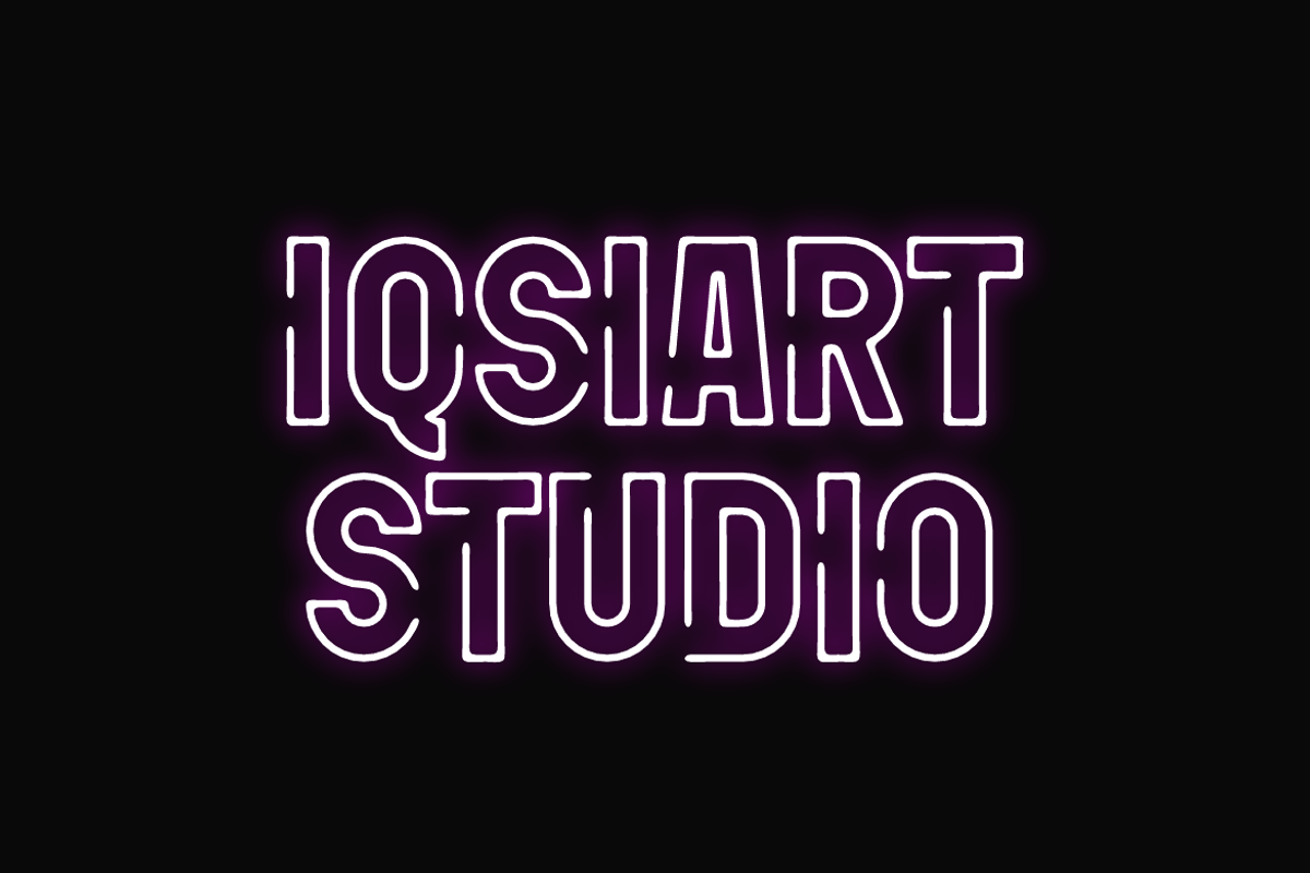 Neon Quaker - Outline Round Font, a Sans Serif Font by Iqsiart Studio (Photo 2 of 7)