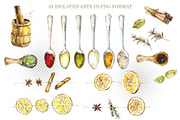 Sauces, condiments and spices, an Object Graphic by Budogoshch (Thumbnail 3 of 4)