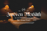 Amethyste Modern Stylish Serif Font, a Serif Font by Heinzel Std (Thumbnail 9 of 15)