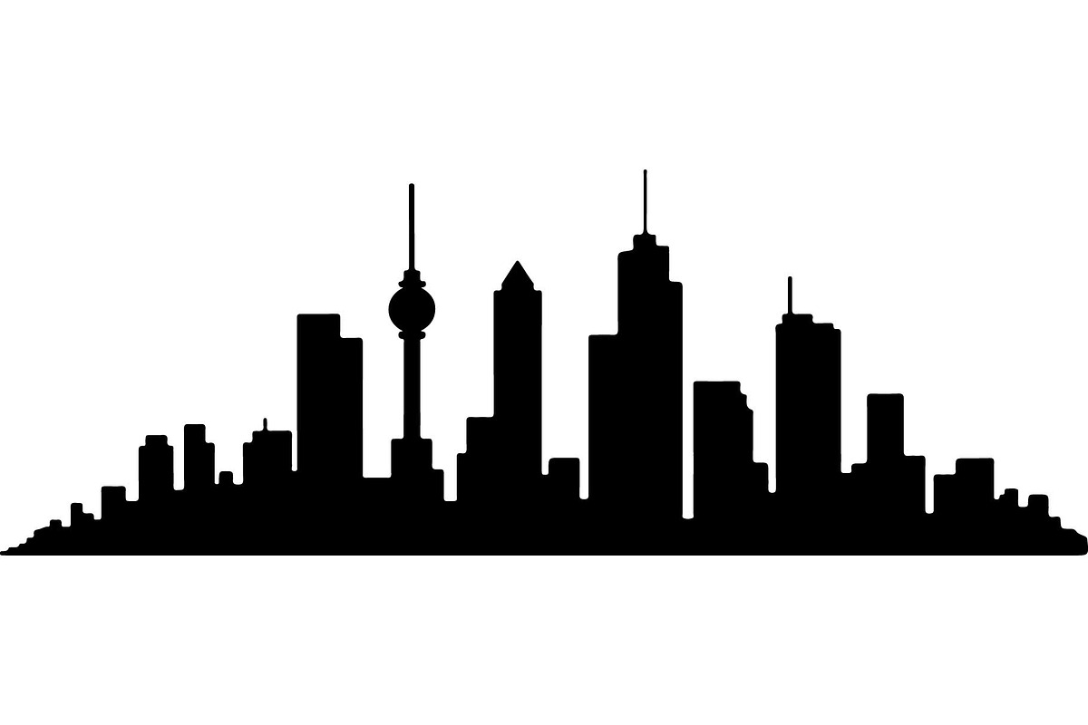 Berlin Skyline Silhouette Bundle, a Graphic by Creativeshirt (Photo 4 of 13)
