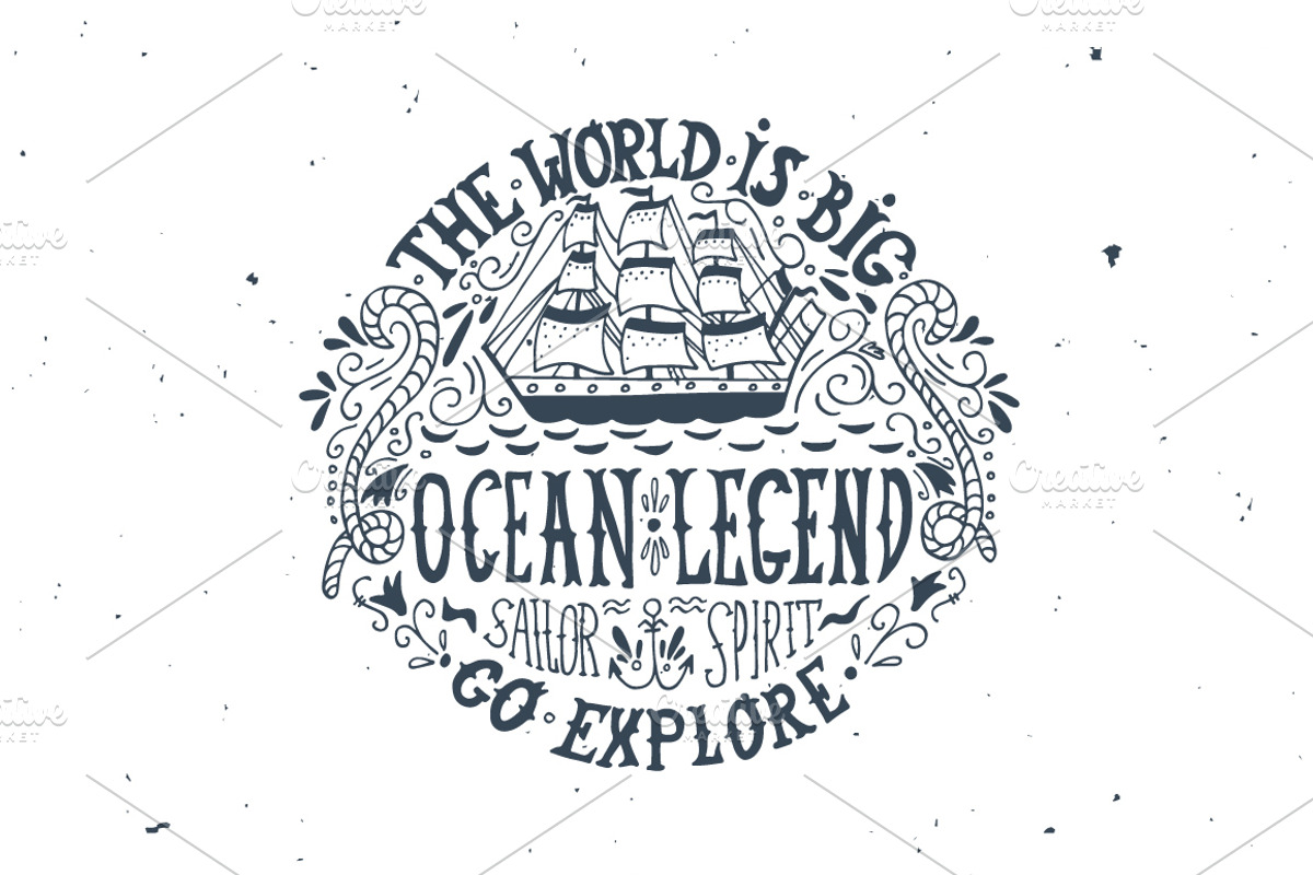 Sailor Spirit | Nautical collection, an Illustration by Blue Ink Studio (Photo 2 of 5)