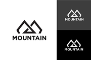 Mountain Logo Letter M, a Branding & Logo Template by zaqilogo (Thumbnail 1 of 2)