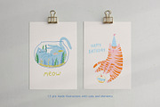 Cats Fan Club, an Animal Illustration by Annakniaz (Thumbnail 6 of 14)