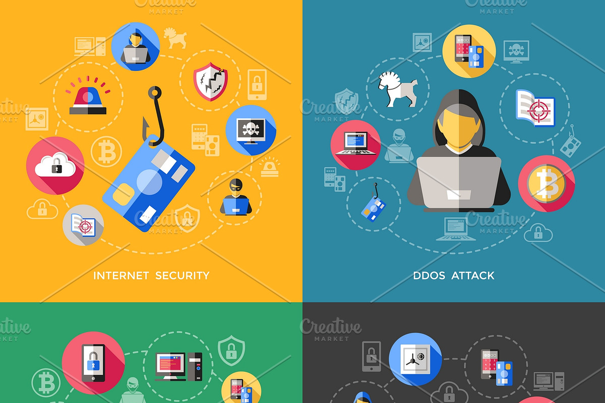 Internet Security Concept, an Icon by Alexander Belenkiy