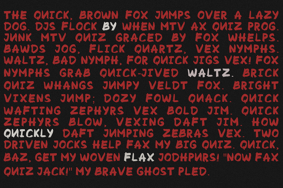 SPOOKYSAN | bold display font, a Blackletter Font by Ashiya Pixel (Photo 2 of 8)