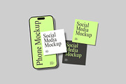 Social Media Post Mockup, a Device Mockup by Graphiculon (Thumbnail 11 of 11)