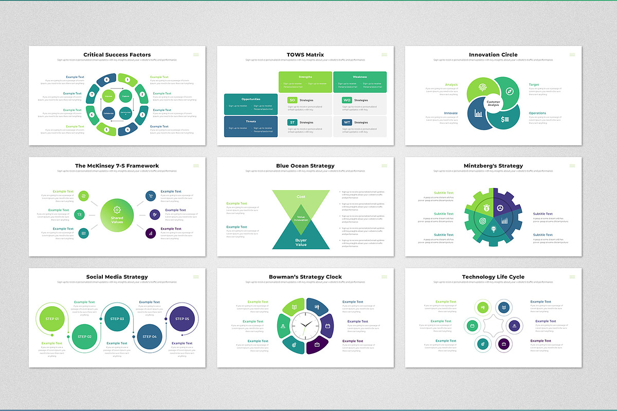 Marketing Strategy Google Slides, a Presentation Template by Design Vault (Photo 5 of 7)