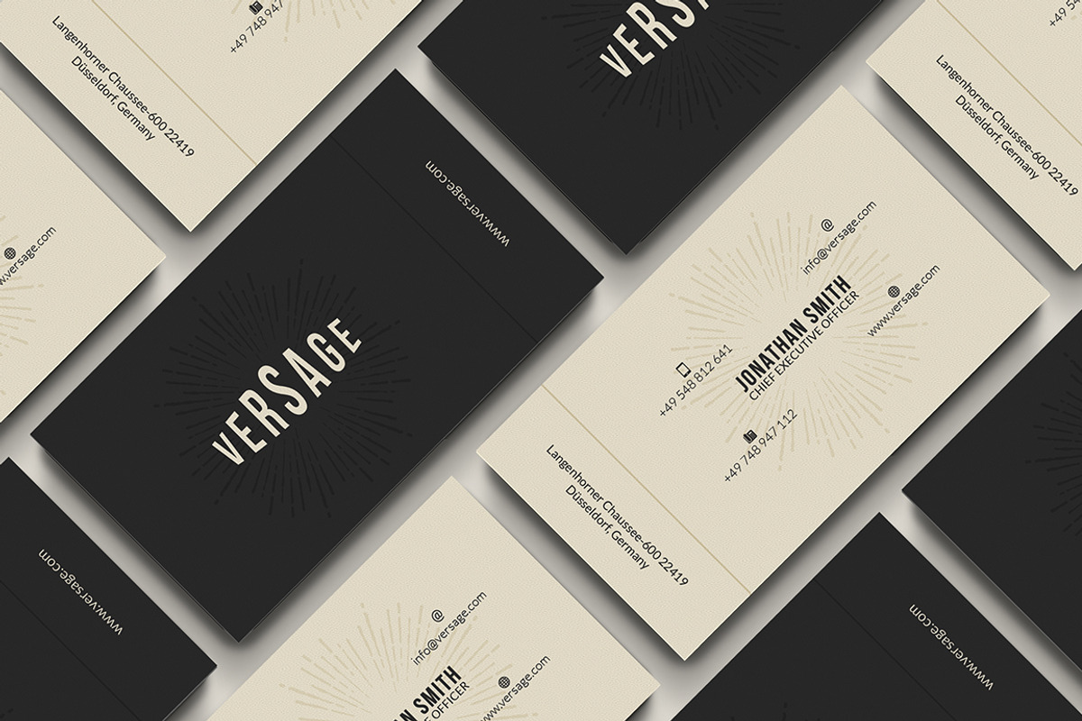 Unlimited Business Cards Bundle, a Business Card Template by Marvel (Photo 115 of 204)