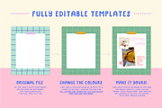 Fun Instagram Templates - Photoshop, a Social Media Template by Carole Chevalier (Thumbnail 7 of 17)