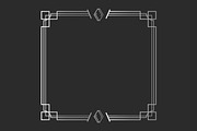 Silver Art Deco Frames Collection, a Decorative Illustration by PsychocheArt (Thumbnail 13 of 13)