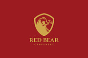 Red Bear Carpentry Logo, a Branding & Logo Template by ashenterprise (Thumbnail 2 of 2)