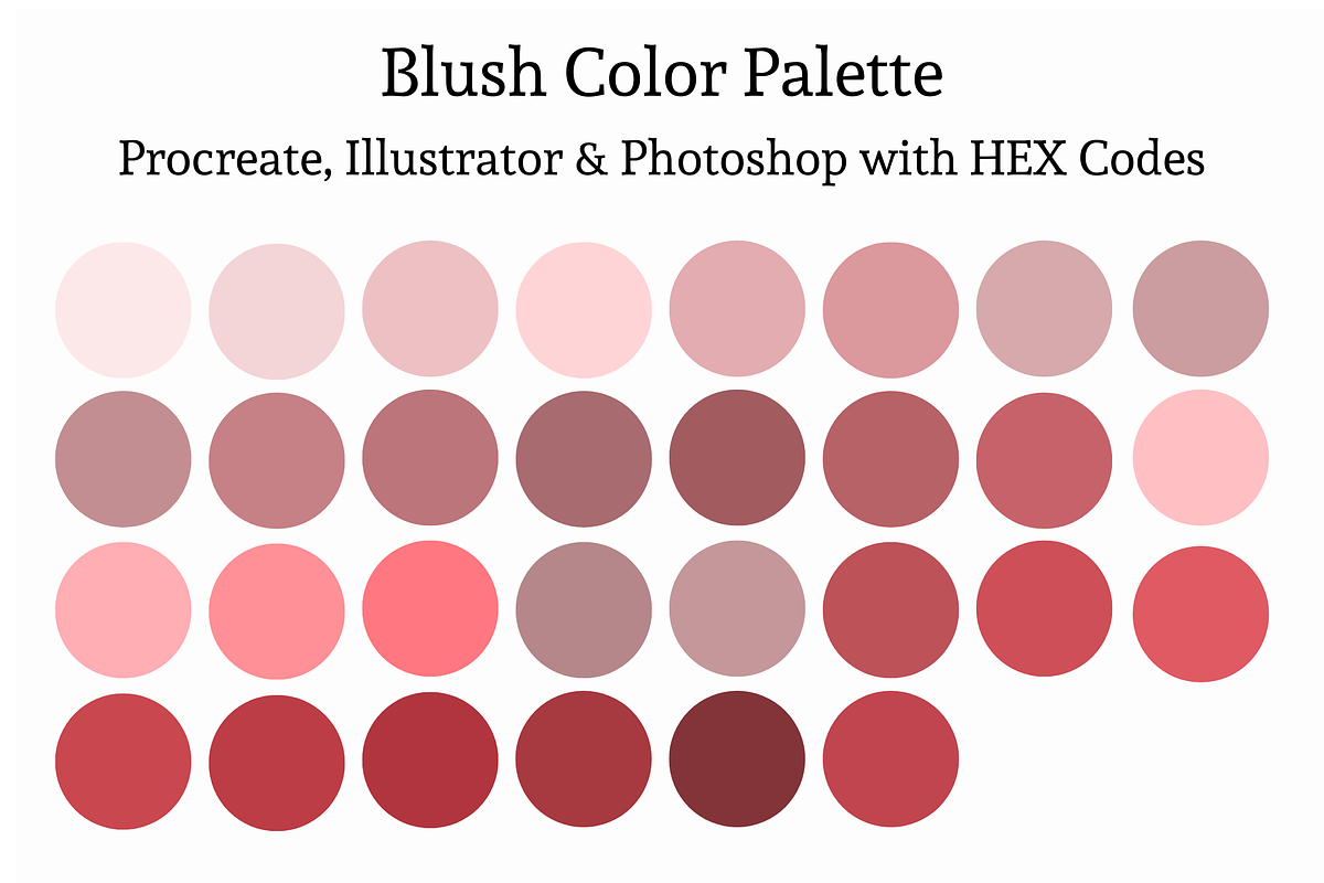 Color Palettes Procreate Illustrator, a Palette Add-On by Atelier Fem (Photo 3 of 8)