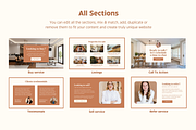 Realtor Kyrie Website Template Canva, a Websites & App Template by Eden Origin Studio (Thumbnail 8 of 11)