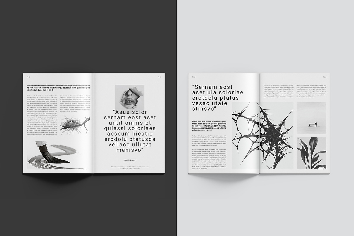 Book Title Layout Design Template, a Brochure Template by StyleArt (Photo 7 of 21)