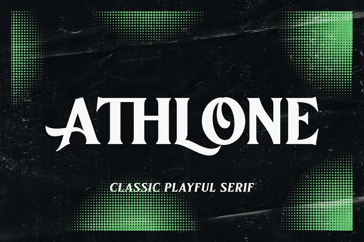 Athlone | Vintage Serif, a Font by Twicolabs Fontdation (Photo 1 of 7)