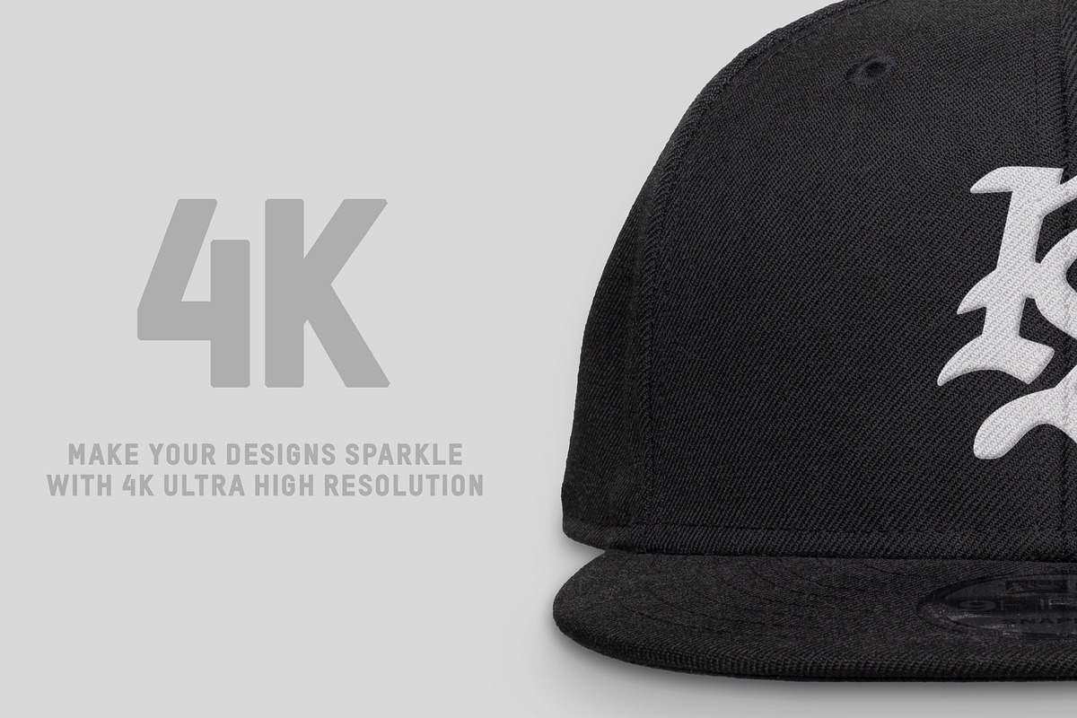 New Era 9Fifty Classic Snapback Hat, a Hat Mockup by Pixel Sauce™ (Photo 4 of 4)