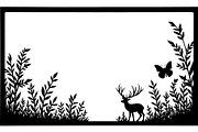 Nature Frame SVG Bundle Collection, an Object Graphic by Creativeshirt (Thumbnail 9 of 10)