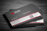 Waves Dark Business Card, a Business Card Template by RQ Designs (Thumbnail 2 of 5)