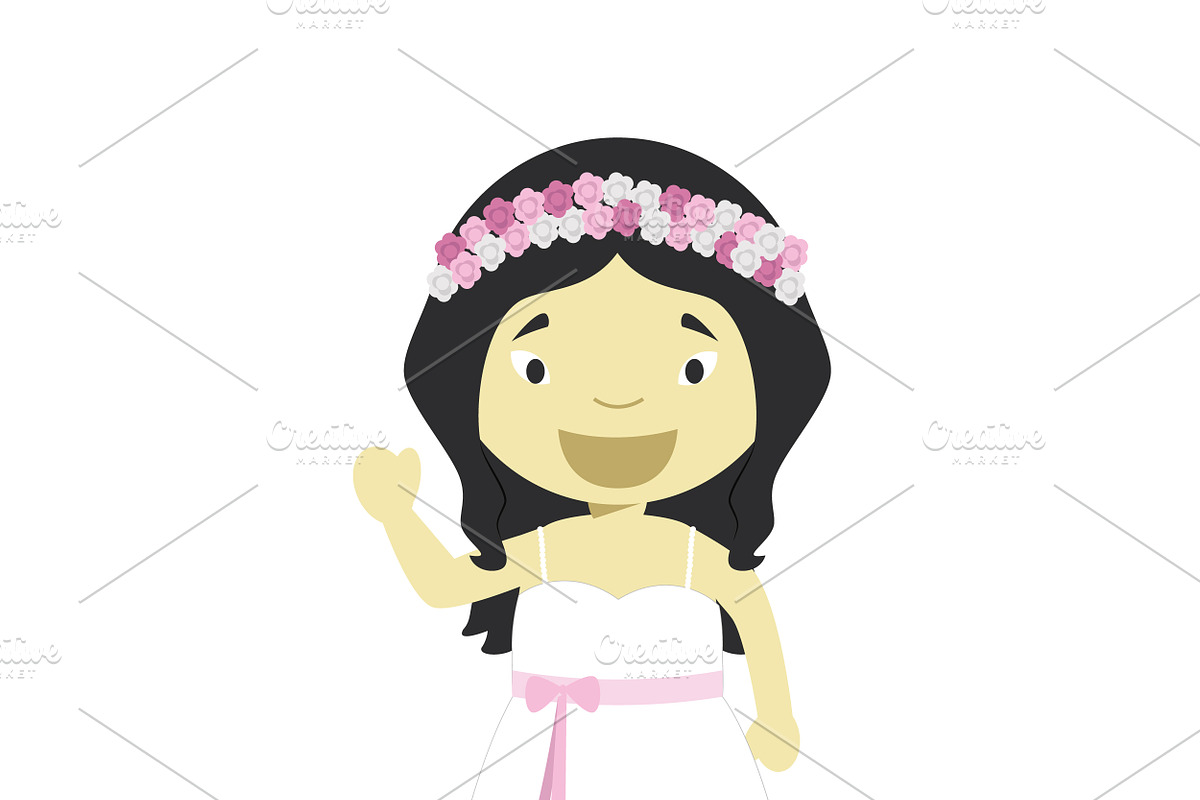 Wedding characters in cartoon style, a Person Illustration by asantosg (Photo 15 of 25)