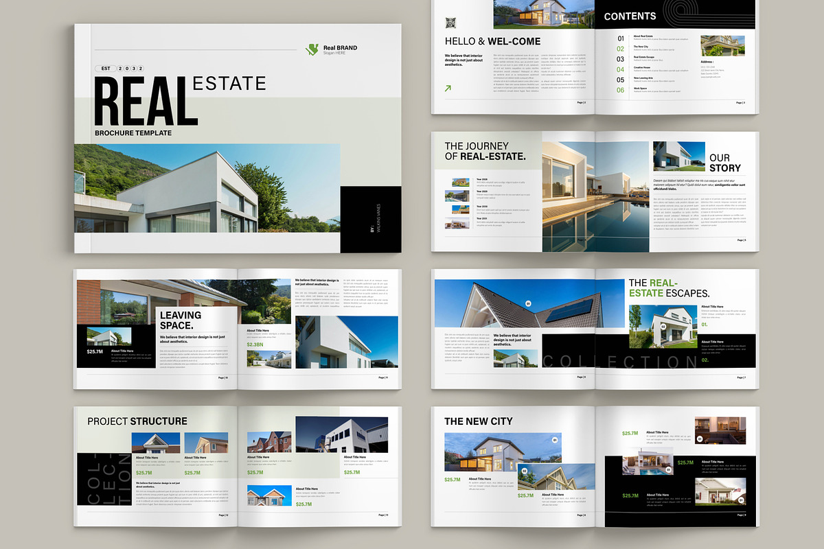 Real Estate Landscape, a Brochure Template by Pixelpick (Photo 1 of 9)