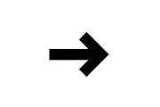 Right Arrow Icon Bundle, an Icon by Artivon (Thumbnail 2 of 10)