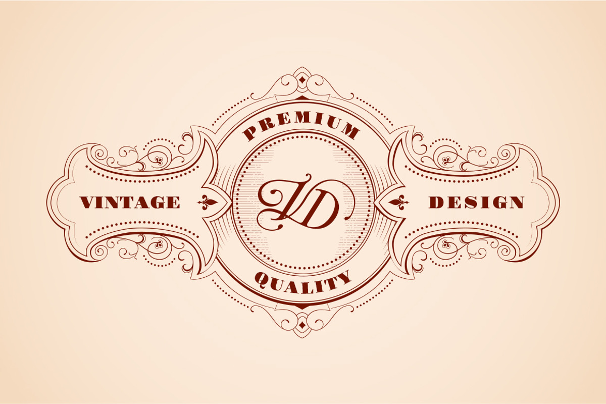 Vintage Logo Design Woodcut Style, a Branding \u0026 Logo Template by vatesdesign, image size:1200x800