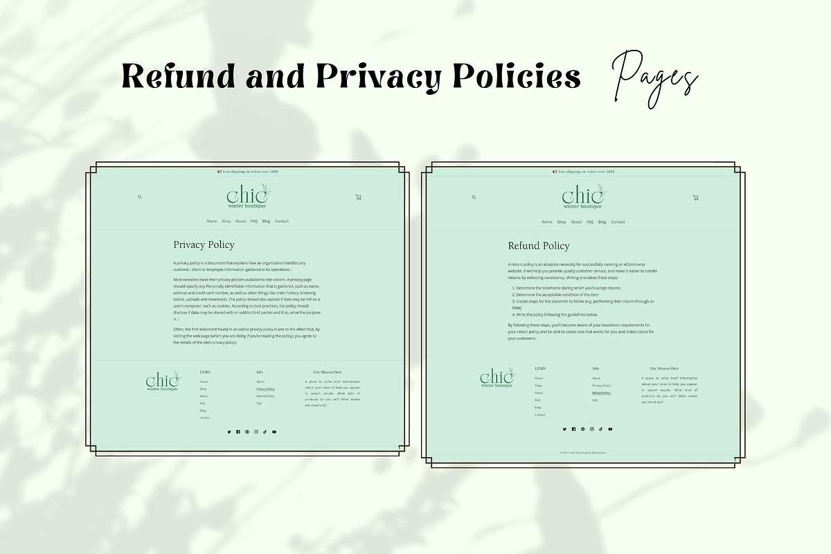 Aesthetic Green Shopify Theme, a Templates & Theme by DaisyStudio (Photo 8 of 10)