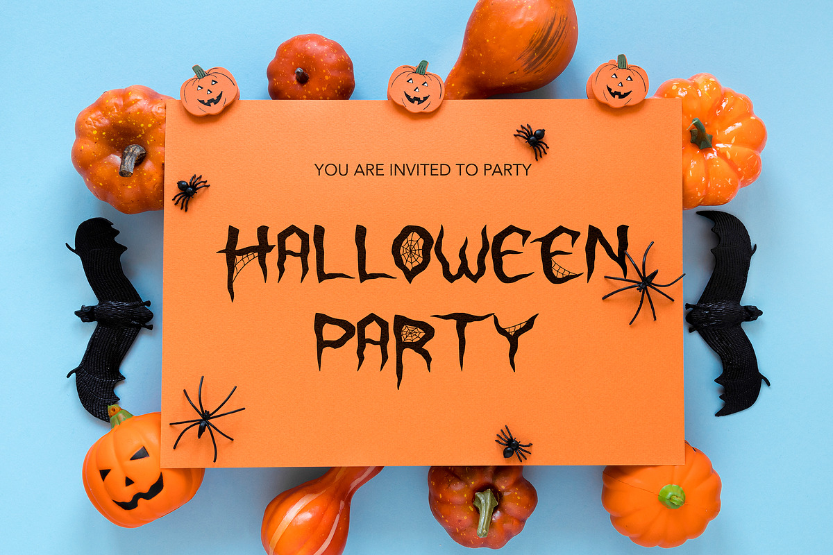Spiderwick - Halloween Display Font, a Handwritten Font by Arendxstudio (Photo 7 of 9)