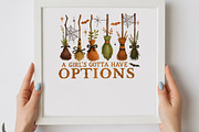 Witch Broom Options Halloween PNG, a Graphic by olgasallom (Thumbnail 3 of 3)