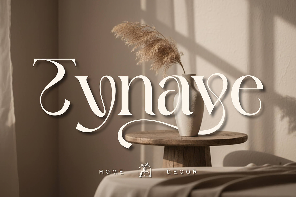 Argeta - Modern Luxury Logo Font, a Serif Font by Sealoung (Photo 2 of 11)