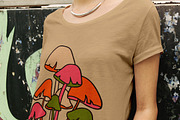 Magic Mushrooms, an Object Graphic by Pulpixel Design (Thumbnail 7 of 7)
