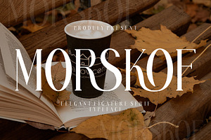 MORSKOF Ligature Serif Typeface